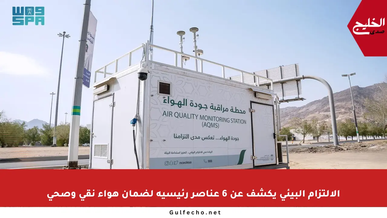 الالتزام البيئي يكشف عن 6 عناصر رئيسية لضمان هواء نقي وصحي